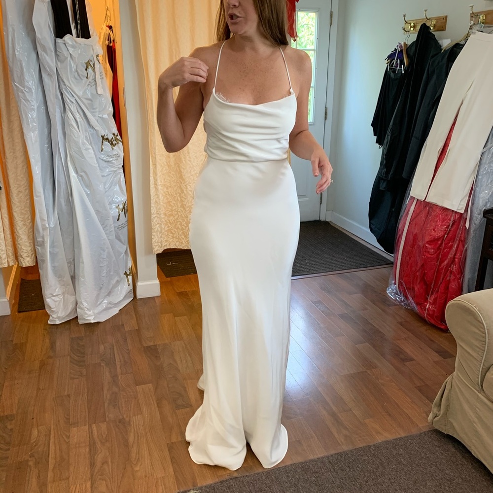 Elegant White Gown